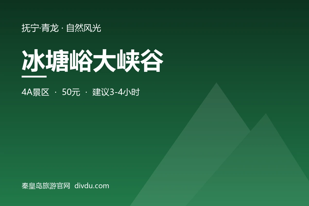 冰塘峪大峡谷夏季冰瀑与玻璃栈道